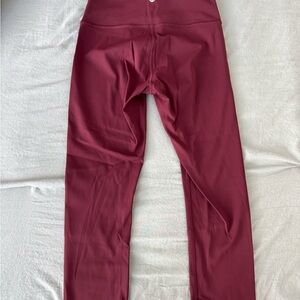 Lululemon cropped align leggings size 4